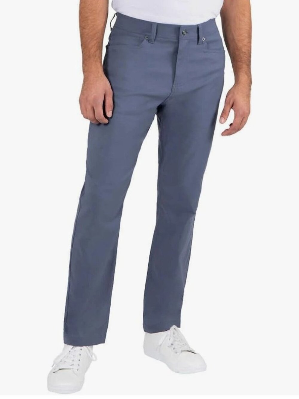 NEW Gerry Men's Venture Water Repellent 5-Pocket Tech Pants Blue 36 x 30 Work